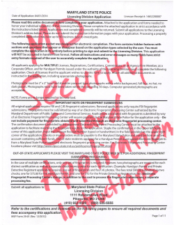 MSP Security Guard App - Statewide Protective Services
