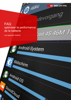 FAQ: optimiser la performance de la batterie