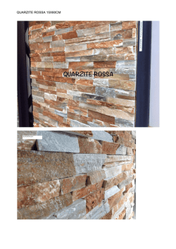 QUARZITE ROSSA 15X60CM