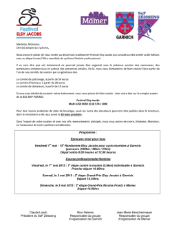 Festival Elsy Jacobs 2015 - lettre de soutien