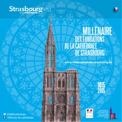 FR - Millénaire de la cathédrale de Strasbourg