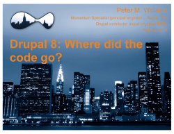 Drupal 8: Where did the code go?