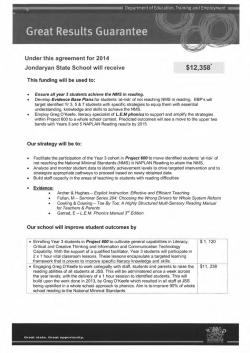 Great Results Guarantee - Jondaryan State School