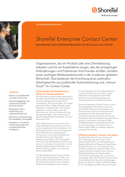 SOLUTION Contact Center