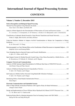 International Journal of Computer Theory and Engineering