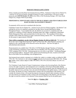 Professional Services Related to the Blue Heron Aerated