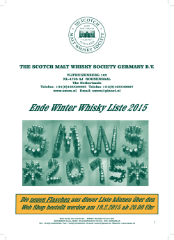 Here - The Scotch Malt Whisky Society