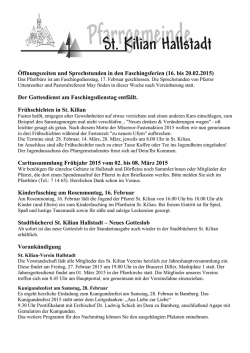 Gottesdienstordnung