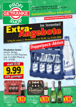 Doppelpack-Aktion