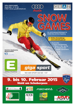 9. bis 10. Februar 2015 - Skiclub