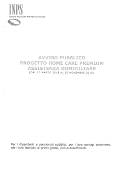 Progetto Home Care Premium