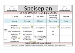 in der Woche :9.2