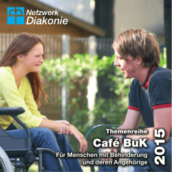 Themenreihe Café BuK 2015