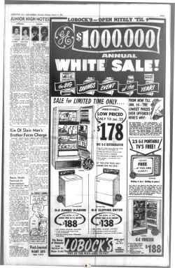 Jamestown NY Post Journal 1964