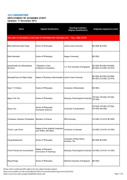 Diploma of Business/Diploma of Information Technology