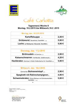 Aktuelles Menü Downloaden - EDEKA Schöneiche