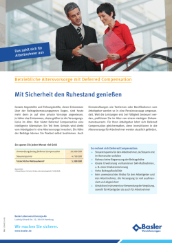 Highlights Deferred Compensation