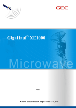 E-Band GigaHaul XE1000