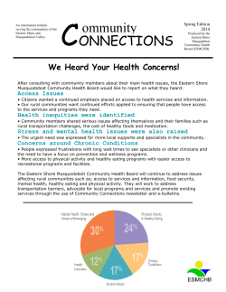 Community Connections - Capital District Health Authority