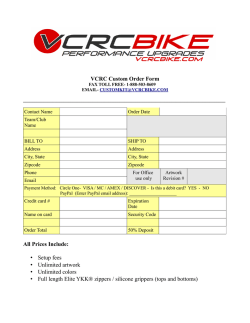 our Price List