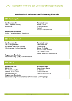DVG - Deutscher Verband der Gebrauchshundsportvereine