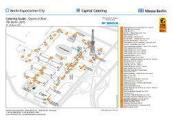 Catering Guide · Gastro-Führer ITB Berlin 2015