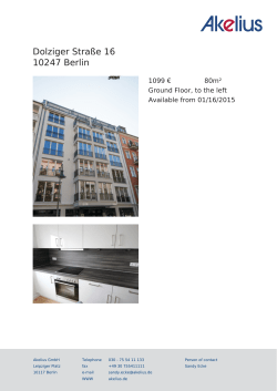 Dolziger Stra&szlig;e 16, 10247 Berlin