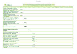PLANNING DES EVENEMENTS DE L`ADAPEI DU DOUBS