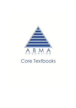 Core Text Books