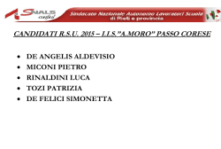 iis&rdquo;a.moro&rdquo; passo corese