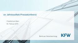 Präsentation zur Jahresauftakt-Pressekonferenz 2015 (PDF