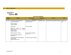 horaire des audiences