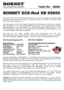 BORBET ECE-Rad XB 65650