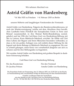 Astrid Gräfin von Hardenberg