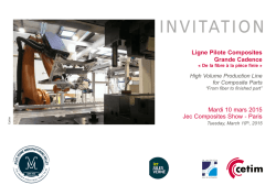 Invitation Ligne Pilote Composites Grande Cadence - 10