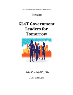 GL4T Government Leaders for Tomorrow July 8
