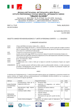Progetti Alternanza scuola-lavoro