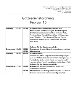 Gottesdienstordnung Februar 2015 gro&szlig; erledigt