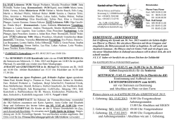 Gottedienste in Kastelruth - PFARREI HL. KREUZ Seis am Schlern