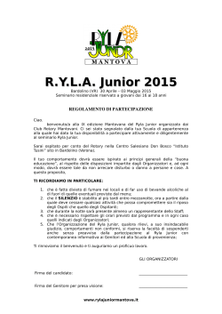 All.2 Regolamento - RYLA JUNIOR MANTOVA