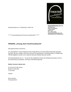 Pressemappe Konfirmandenfest 2015