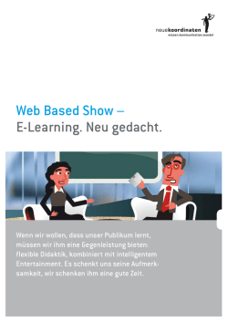 Infobrosch&uuml;re E-Learning