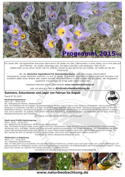 Programm 2015-01 - Naturbeobachtung.de