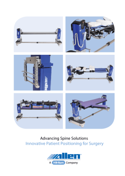 Innovative Patient Positioning for Surgery