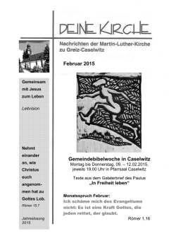 KINA 02_15 - Kirchgemeinde Caselwitz