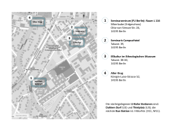 Seminarzentrum (FU Berlin): Raum L 116 Silberlaube (Erdgeschoss