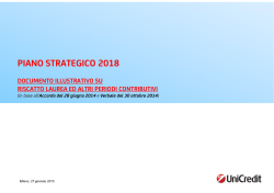 Documento riscatto laurea ed altri periodi