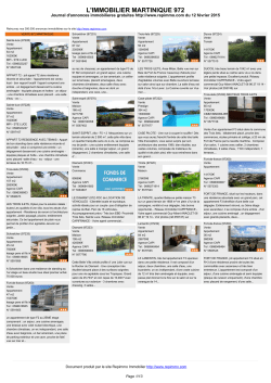 Journal immobilier 972
