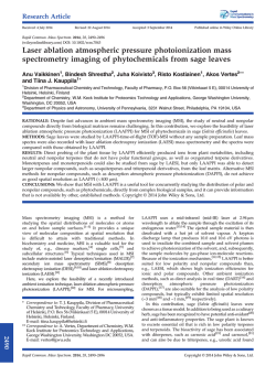 Rapid Commun. Mass Spectrom., 2014, 28, 2490-2496