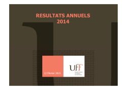 Résultats 2014 presentation journalistes DEF [Mode de